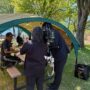NBS長野放送の取材風景