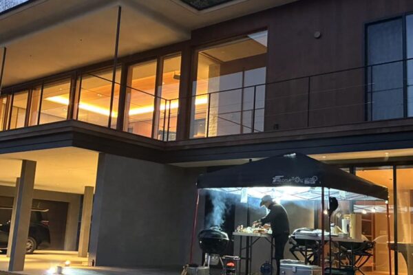 1129出張BBQ軽井沢 軽井沢別荘お披露目会